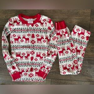 Hanna Andersson Christmas Reindeer Pajamas Sz. 130 8